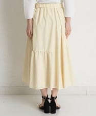 PHHEU18260 GEORGES RECH(小さいサイズ)(メゾン ドゥ サンク) ティアードフレアスカート ベージュ