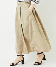 PHHGB40330 GEORGES RECH(小さいサイズ)(メゾン ドゥ サンク)  [セットアップ対応]テックスブリッド4WAYバルーンスカート ベージュ