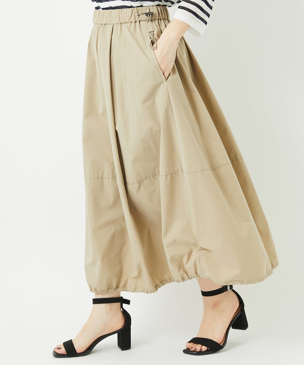 PHHGB40330 GEORGES RECH(小さいサイズ)(メゾン ドゥ サンク)  [セットアップ対応]テックスブリッド4WAYバルーンスカート ベージュ