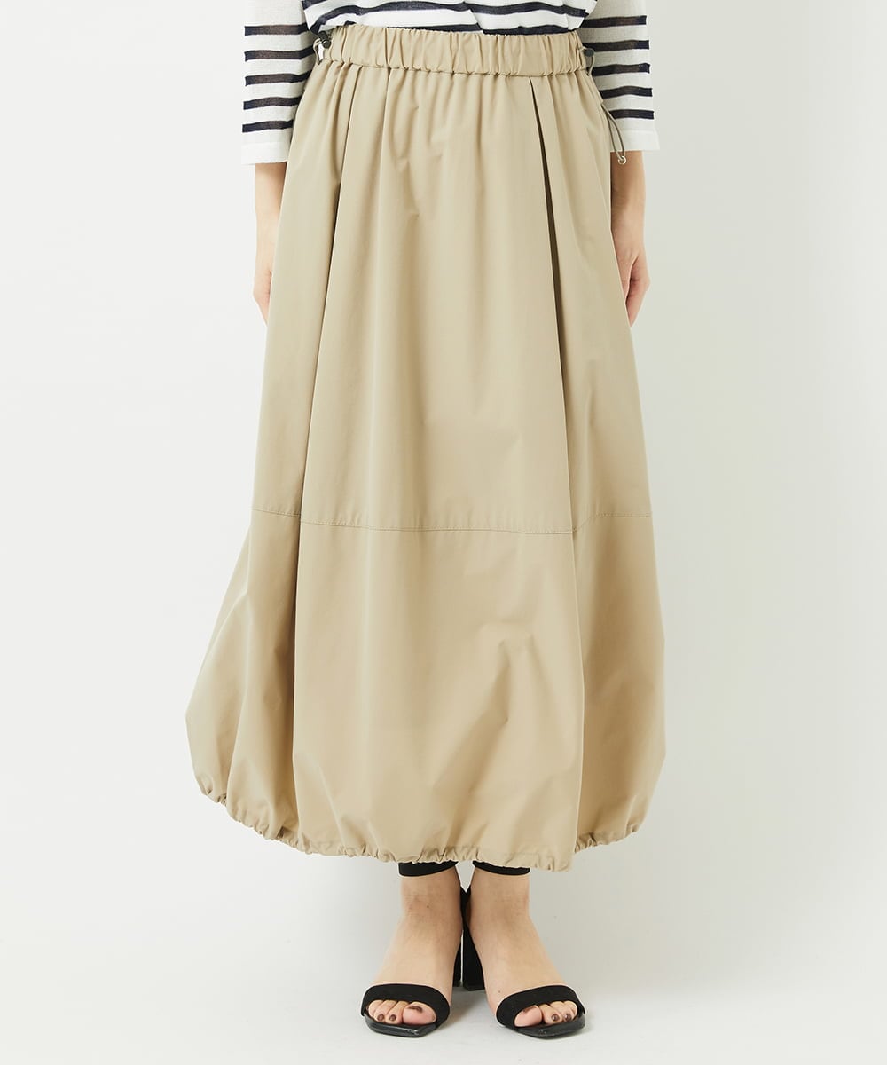PHHGB40330 GEORGES RECH(小さいサイズ)(メゾン ドゥ サンク)  [セットアップ対応]テックスブリッド4WAYバルーンスカート ベージュ