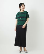 PHHGD34230 GEORGES RECH(小さいサイズ)(メゾン ドゥ サンク)  [セットアップ対応]ジャージーナロースカート ベージュ