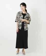 PHHGD34230 GEORGES RECH(小さいサイズ)(メゾン ドゥ サンク)  [セットアップ対応]ジャージーナロースカート ベージュ