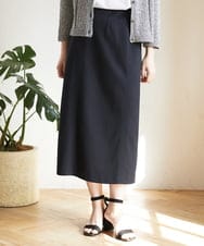 PHHGD34230 GEORGES RECH(小さいサイズ)(メゾン ドゥ サンク)  [セットアップ対応]ジャージーナロースカート ブラック