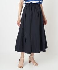 PHHGS02290 GEORGES RECH(小さいサイズ)(メゾン ドゥ サンク) ワッシャーアシメ切替スカート ネイビー