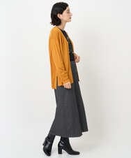 PHHJB40290 GEORGES RECH(小さいサイズ)(メゾン ドゥ サンク)  [セットアップ対応]セミタイトブラックデニムスカート ブラック