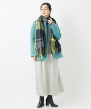 PHJAB51560 GEORGES RECH(小さいサイズ)(メゾン ドゥ サンク) レスクウールリバーノーカラーミドルジャケット ライトグレー
