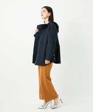PHJAD15450 GEORGES RECH(小さいサイズ)(メゾン ドゥ サンク) ナイロンラウンドヘムマウンテンパーカー ネイビー