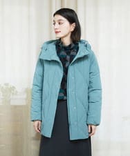 PHJAD48490 GEORGES RECH(小さいサイズ)(メゾン ドゥ サンク) マットストレッチタフタダウンジャケット グリーン