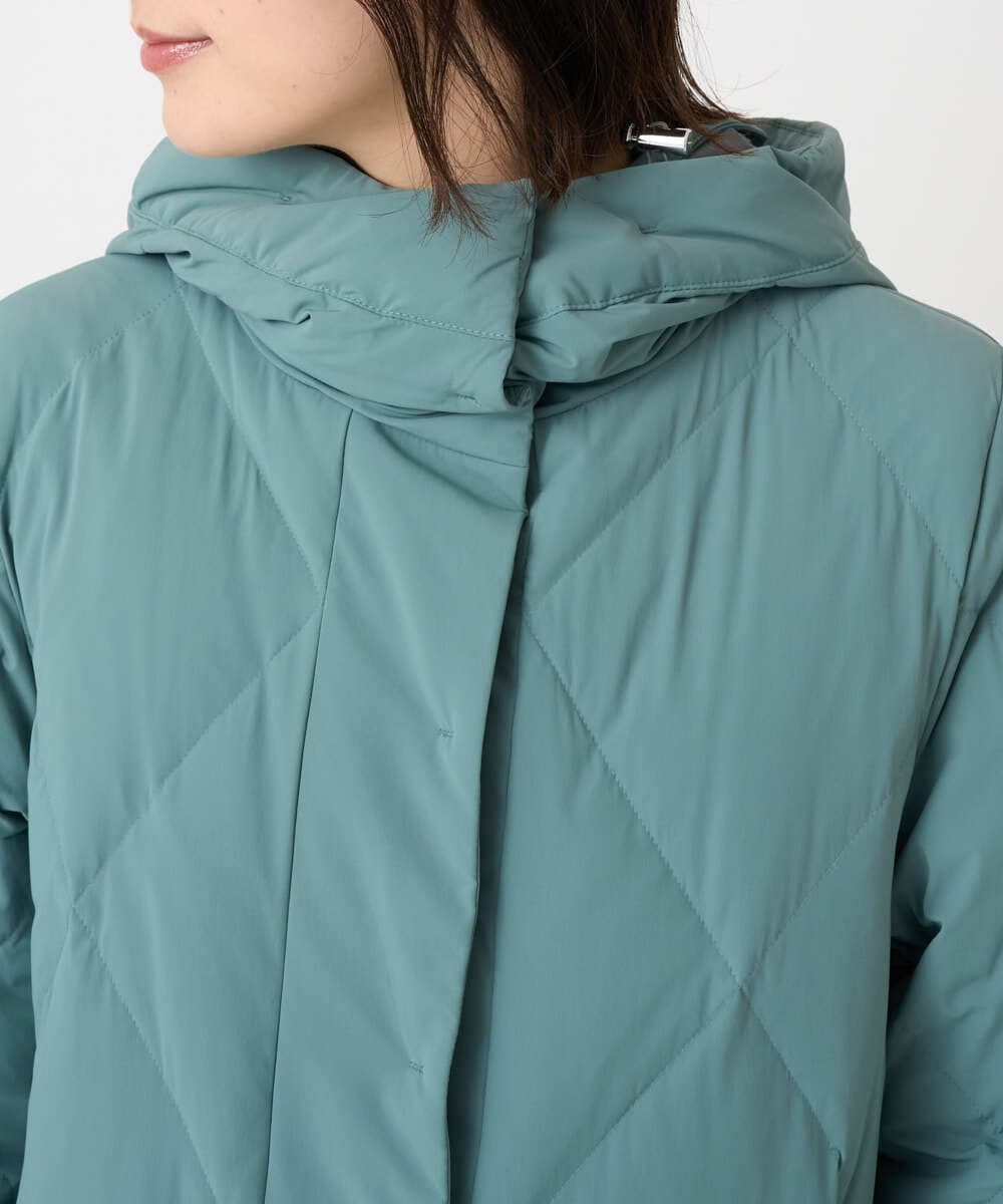 PHJAD48490 GEORGES RECH(小さいサイズ)(メゾン ドゥ サンク) マットストレッチタフタダウンジャケット グリーン