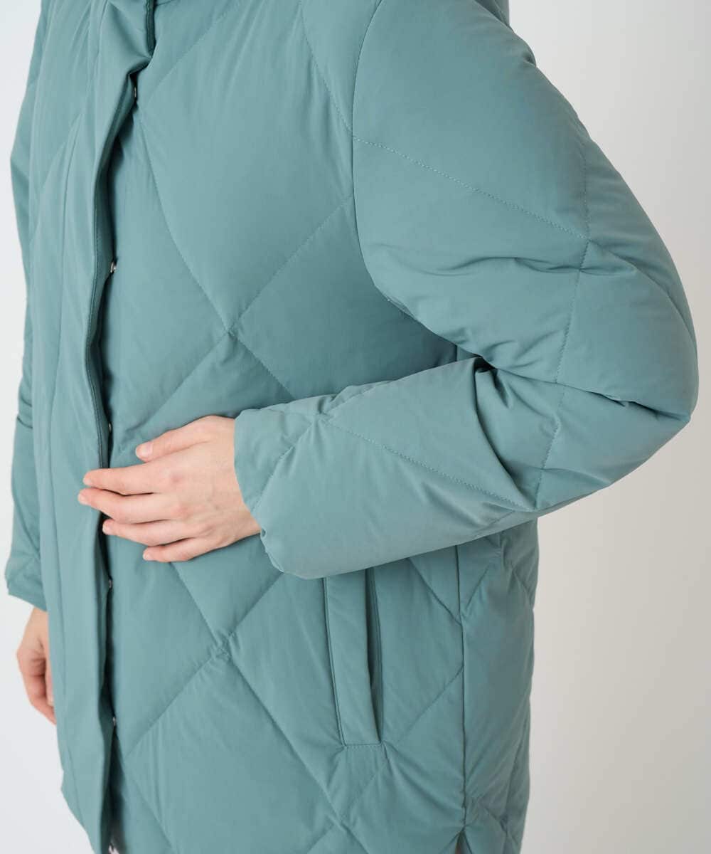 PHJAD48490 GEORGES RECH(小さいサイズ)(メゾン ドゥ サンク) マットストレッチタフタダウンジャケット グリーン