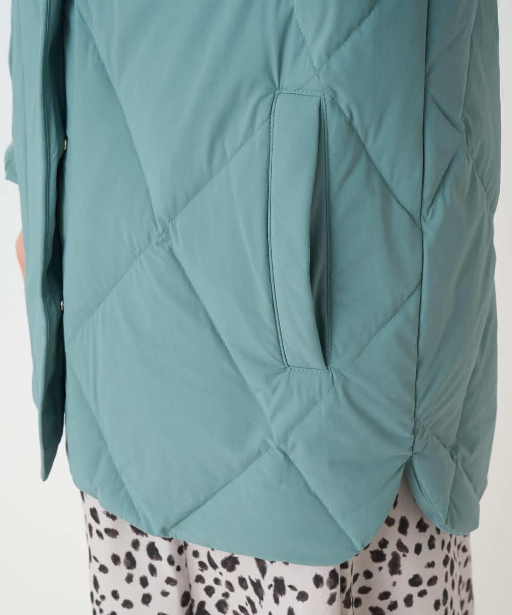 PHJAD48490 GEORGES RECH(小さいサイズ)(メゾン ドゥ サンク) マットストレッチタフタダウンジャケット グリーン