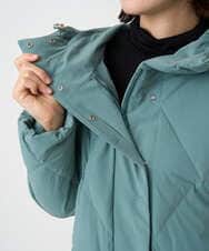 PHJAD48490 GEORGES RECH(小さいサイズ)(メゾン ドゥ サンク) マットストレッチタフタダウンジャケット グリーン