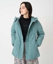 PHJAD48490 GEORGES RECH(小さいサイズ)(メゾン ドゥ サンク) マットストレッチタフタダウンジャケット グリーン