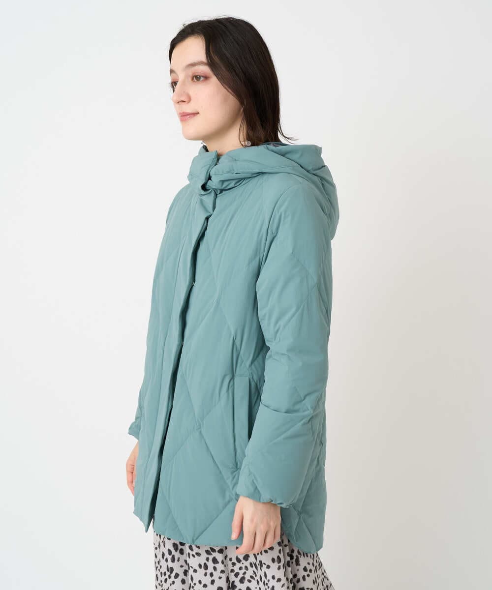 PHJAD48490 GEORGES RECH(小さいサイズ)(メゾン ドゥ サンク) マットストレッチタフタダウンジャケット グリーン