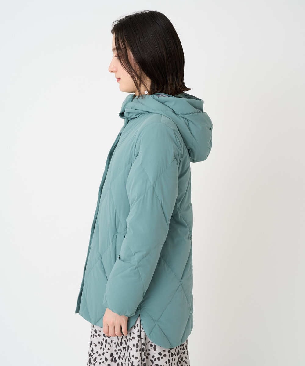 PHJAD48490 GEORGES RECH(小さいサイズ)(メゾン ドゥ サンク) マットストレッチタフタダウンジャケット グリーン