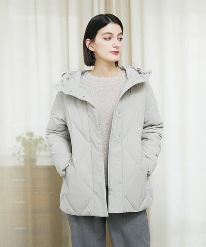 PHJAD48490 GEORGES RECH(小さいサイズ) マットストレッチタフタダウンジャケット