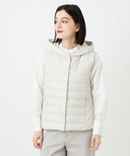 PHJEE08360 GEORGES RECH(小さいサイズ)(メゾン ドゥ サンク) 薄ダウンベスト ベージュ