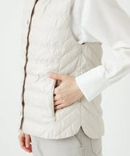 PHJEE08360 GEORGES RECH(小さいサイズ)(メゾン ドゥ サンク) 薄ダウンベスト ベージュ