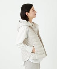 PHJEE08360 GEORGES RECH(小さいサイズ)(メゾン ドゥ サンク) 薄ダウンベスト ベージュ