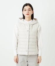 PHJEE08360 GEORGES RECH(小さいサイズ)(メゾン ドゥ サンク) 薄ダウンベスト ベージュ