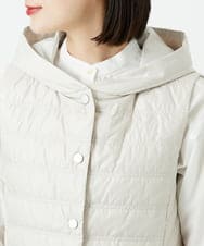 PHJEE08360 GEORGES RECH(小さいサイズ)(メゾン ドゥ サンク) タフタダウンベスト ベージュ