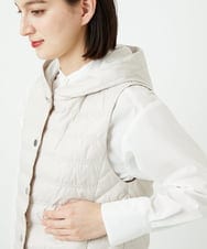 PHJEE08360 GEORGES RECH(小さいサイズ)(メゾン ドゥ サンク) 薄ダウンベスト ベージュ