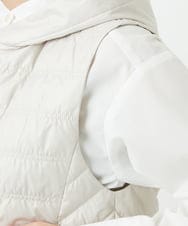 PHJEE08360 GEORGES RECH(小さいサイズ)(メゾン ドゥ サンク) タフタダウンベスト ベージュ