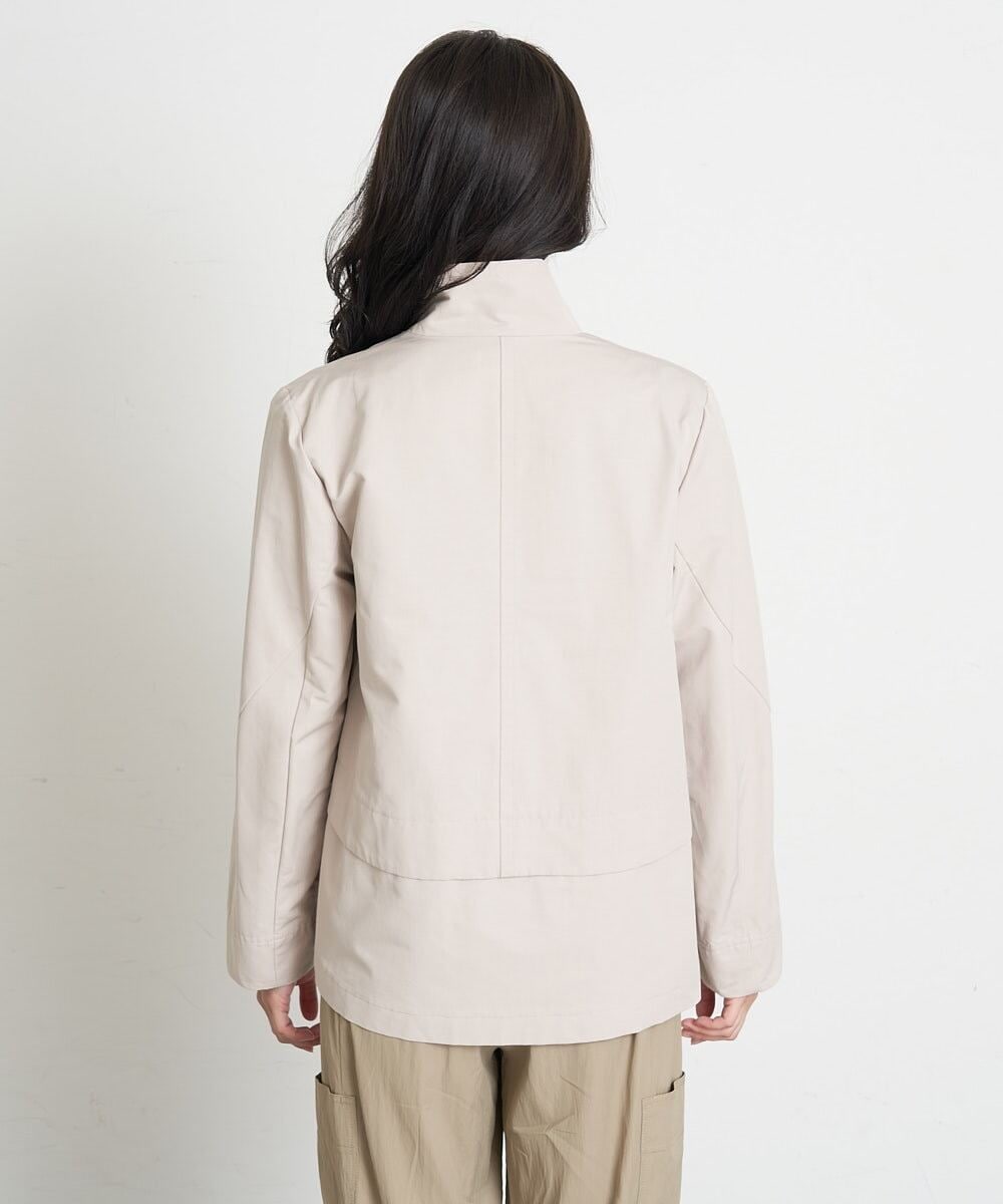 PHJET32390 GEORGES RECH(小さいサイズ)(メゾン ドゥ サンク) グログランコンパクトジャケット ベージュ