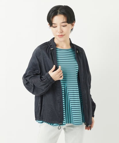 PHJGA01360 GEORGES RECH(小さいサイズ) シアースタンドギャザーブルゾン