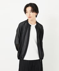 PHJGA40360 GEORGES RECH(小さいサイズ)(メゾン ドゥ サンク) シアーノーカラージャケット ブラック