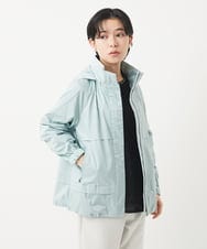PHJGB30430 GEORGES RECH(小さいサイズ)(メゾン ドゥ サンク) シャンブレーシルクタフタブルゾン グリーン