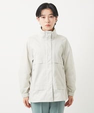 PHJGB30430 GEORGES RECH(小さいサイズ)(メゾン ドゥ サンク) シャンブレーシルクタフタブルゾン アイボリー