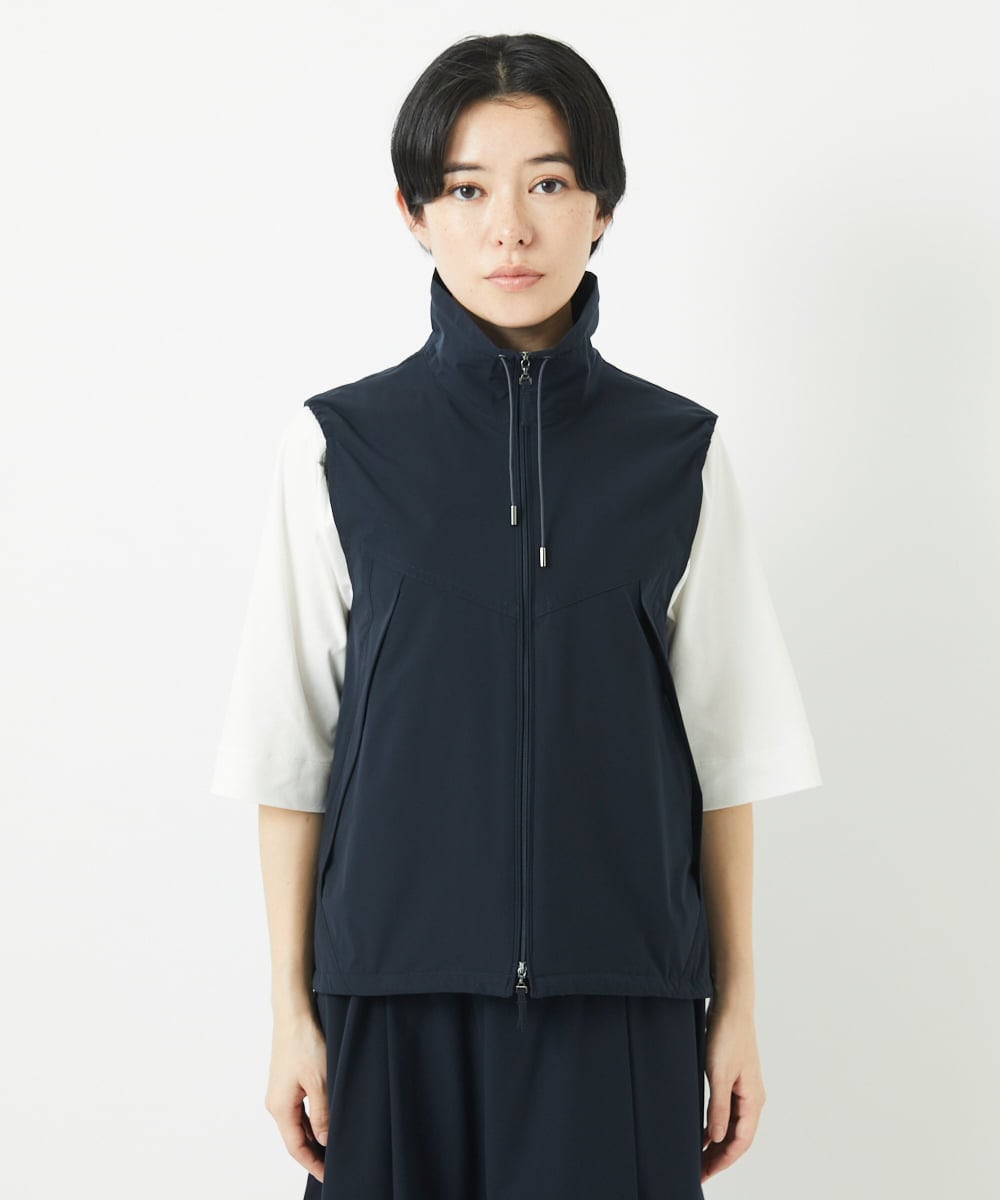 PHJGB40330 GEORGES RECH(小さいサイズ)(メゾン ドゥ サンク)  [セットアップ対応]テックスブリッドタフタ4WAYベスト ネイビー