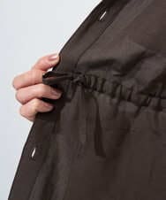 PHJGD30360 GEORGES RECH(小さいサイズ)(メゾン ドゥ サンク) リネン混サファリベスト ブラウン