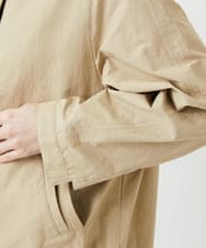 PHJGE35450 GEORGES RECH(小さいサイズ)(メゾン ドゥ サンク) グログランショートマウンテンパーカー ベージュ