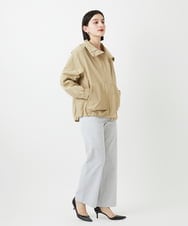 PHJGE35450 GEORGES RECH(小さいサイズ)(メゾン ドゥ サンク) グログランショートマウンテンパーカー ベージュ