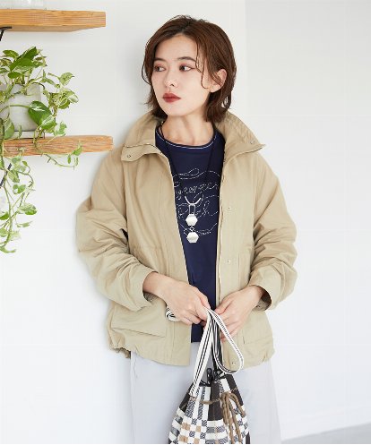 PHJGE35450 GEORGES RECH(小さいサイズ) グログランショートマウンテンパーカー