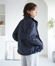 PHJGE35450 GEORGES RECH(小さいサイズ)(メゾン ドゥ サンク) グログランショートマウンテンパーカー ベージュ