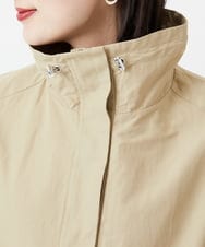 PHJGE35450 GEORGES RECH(小さいサイズ)(メゾン ドゥ サンク) グログランショートマウンテンパーカー ベージュ