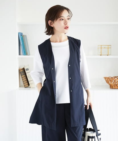 PHJGE40330 GEORGES RECH(小さいサイズ) [セットアップ対応]4WAYタフタロングジレ