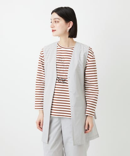 PHJGE40330 GEORGES RECH(小さいサイズ)  [セットアップ対応]4WAYタフタロングジレ