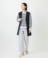 PHJGE40330 GEORGES RECH(小さいサイズ)(メゾン ドゥ サンク)  [セットアップ対応]4WAYタフタロングジレ ライトグレー