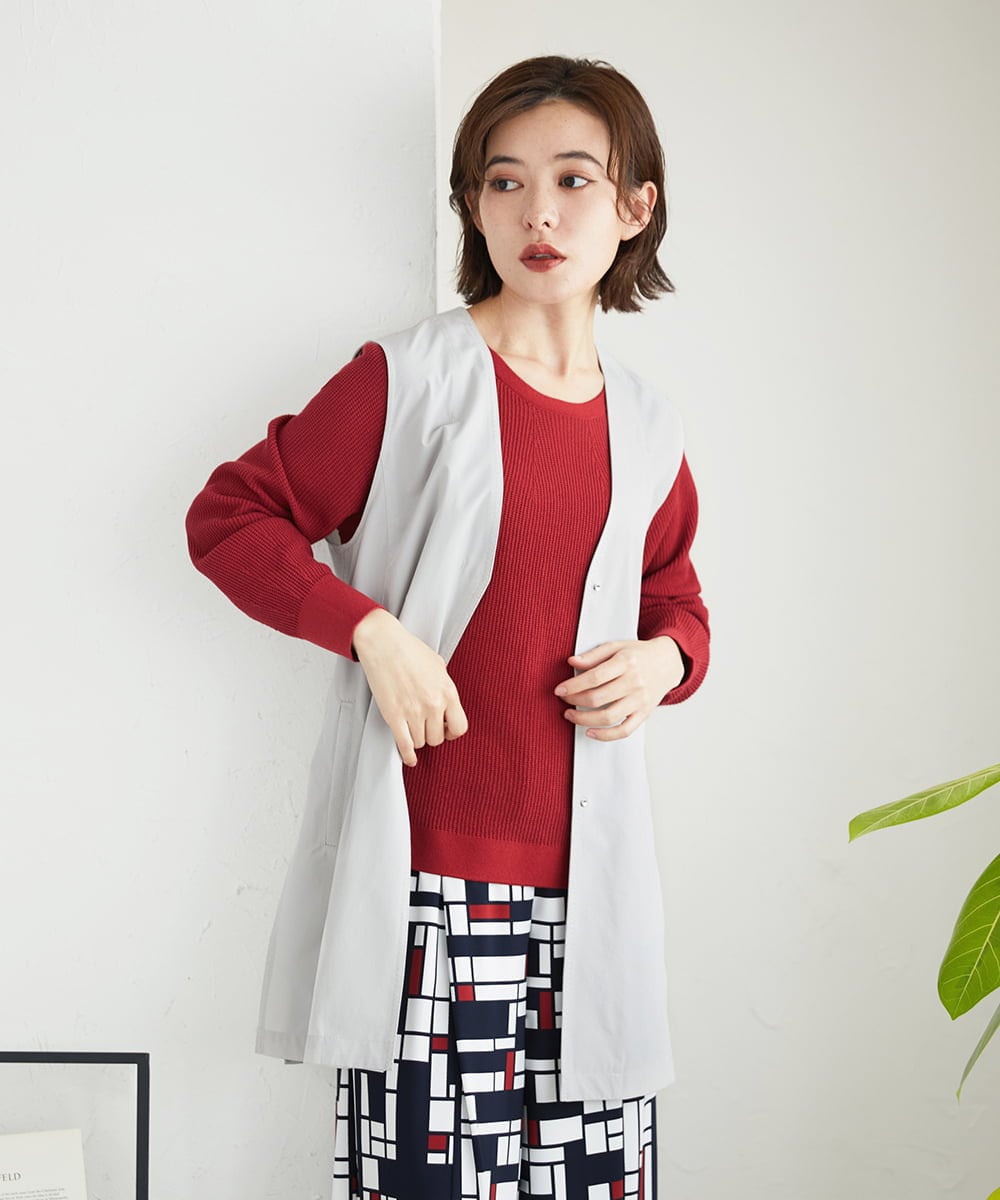 PHJGE40330 GEORGES RECH(小さいサイズ)  [セットアップ対応]4WAYタフタロングジレ