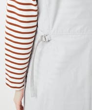 PHJGE40330 GEORGES RECH(小さいサイズ)(メゾン ドゥ サンク)  [セットアップ対応]4WAYタフタロングジレ ライトグレー