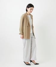 PHJGE47390 GEORGES RECH(小さいサイズ)(メゾン ドゥ サンク) ダブルブレストテーラードジャケット ベージュ