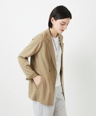 PHJGE47390 GEORGES RECH(小さいサイズ)(メゾン ドゥ サンク) ダブルブレストテーラードジャケット ベージュ