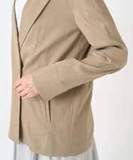 PHJGE47390 GEORGES RECH(小さいサイズ)(メゾン ドゥ サンク) ダブルブレストテーラードジャケット ベージュ