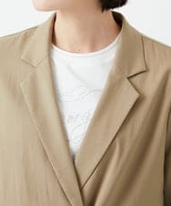 PHJGE47390 GEORGES RECH(小さいサイズ)(メゾン ドゥ サンク) ダブルブレストテーラードジャケット ベージュ