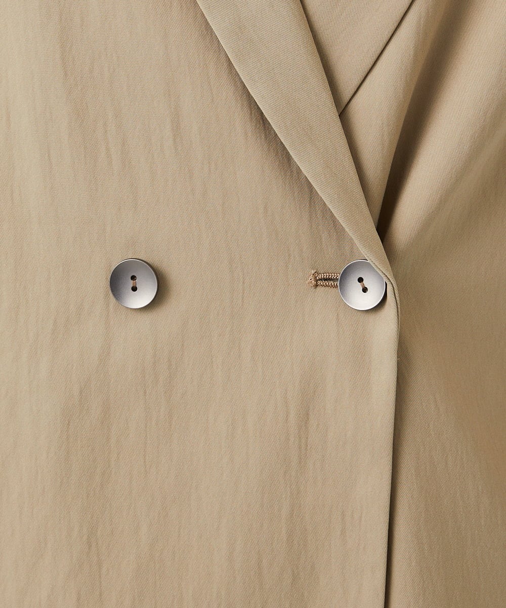 PHJGE47390 GEORGES RECH(小さいサイズ)(メゾン ドゥ サンク) ダブルブレストテーラードジャケット ベージュ