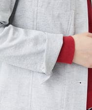 PHJGE52390 GEORGES RECH(小さいサイズ)(メゾン ドゥ サンク) シェルタリングドライオックスジャケット ライトグレー